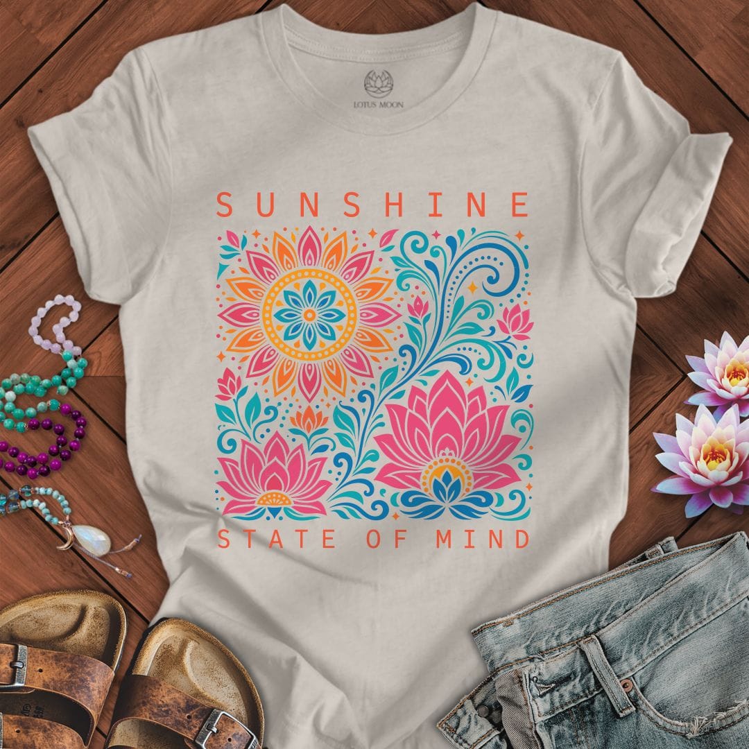 Printify T-Shirt Sunshine State of Mind Tee Heather Dust / S