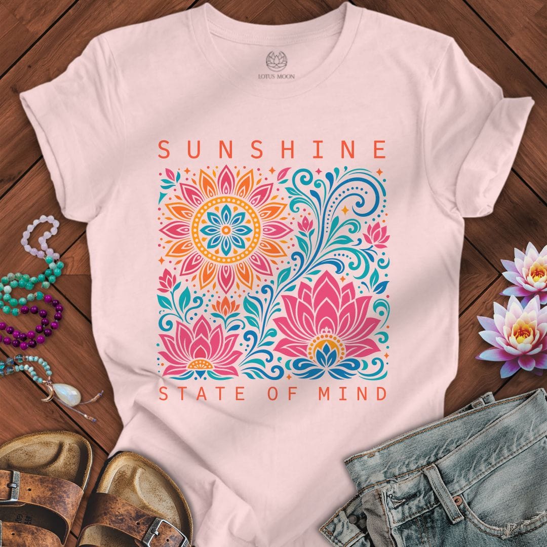 Printify T-Shirt Sunshine State of Mind Tee Soft Pink / S