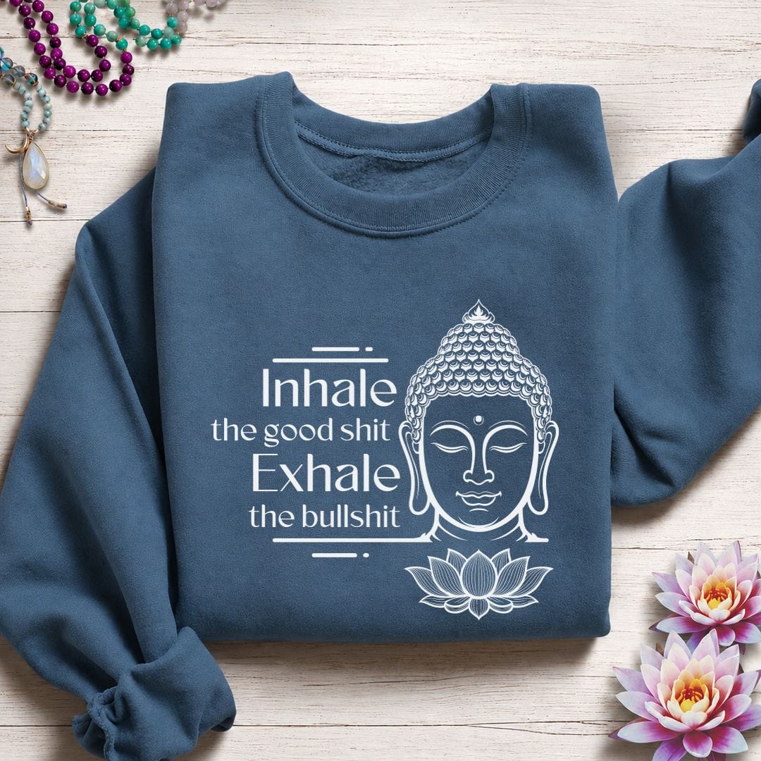 The Good Shit Sweatshirt Indigo Blue