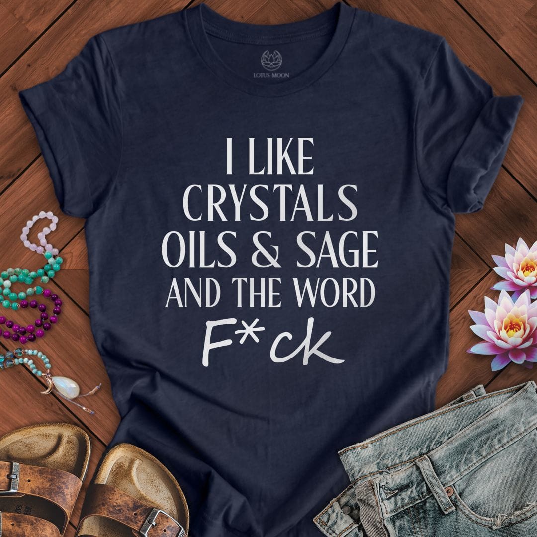 Printify T-Shirt Things I Like Tee Heather Midnight Navy / S