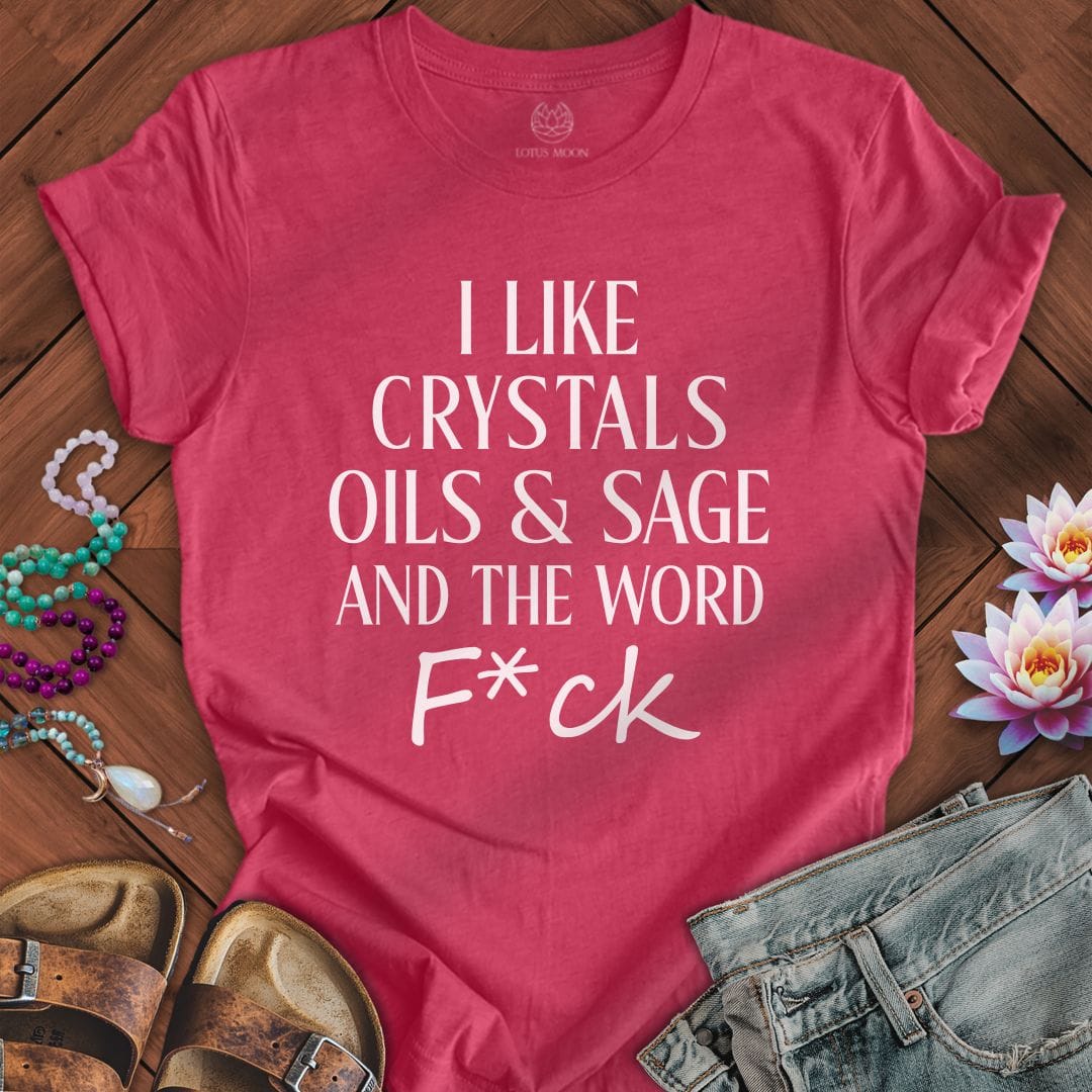 Printify T-Shirt Things I Like Tee Heather Raspberry / S