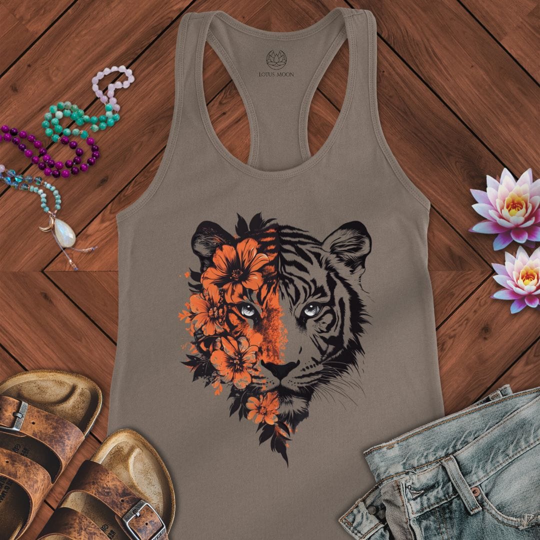 Tigress Tank Solid Warm Gray