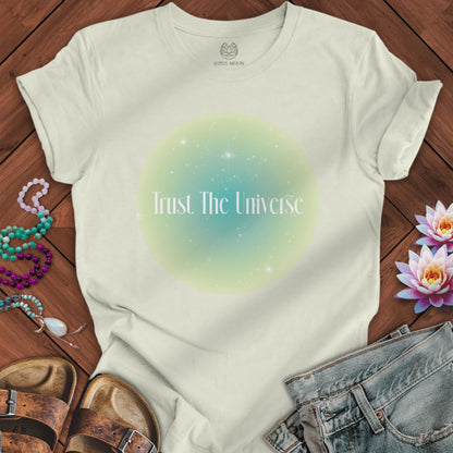 Trust the Universe Aura Tee Citron