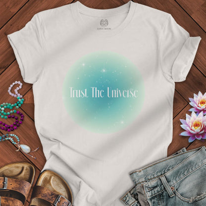 Trust the Universe Aura Tee Vintage White