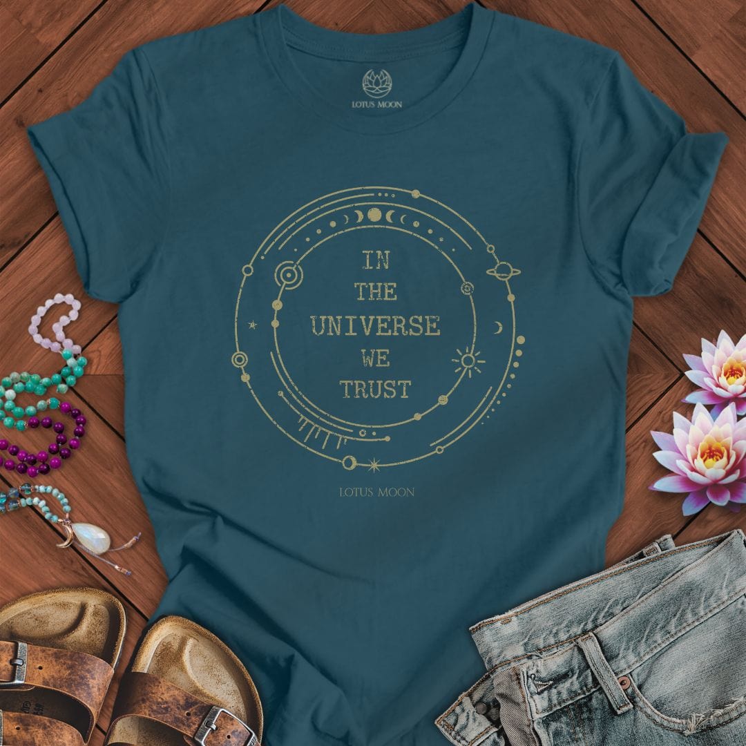 Trusted Universe Tee Deep Teal
