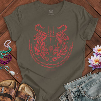 Twin Tigers Tee Army