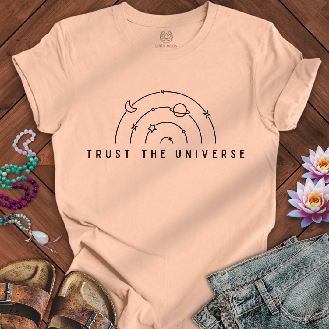 Universe Tee Peach