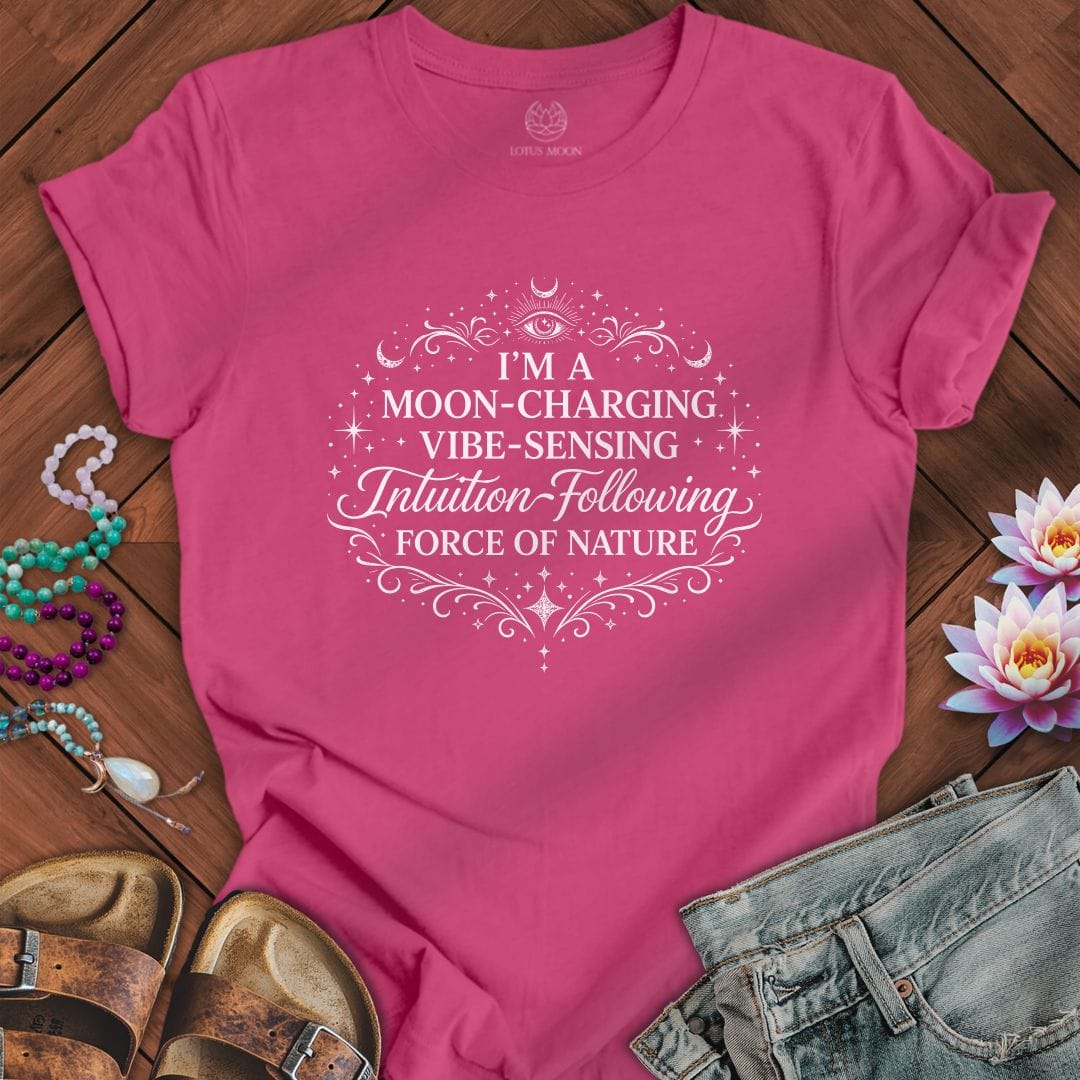 Printify T-Shirt Vibes and Intuition Tee Berry / S
