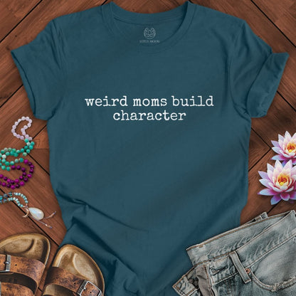 Printify T-Shirt Weird Moms Tee Deep Teal / S