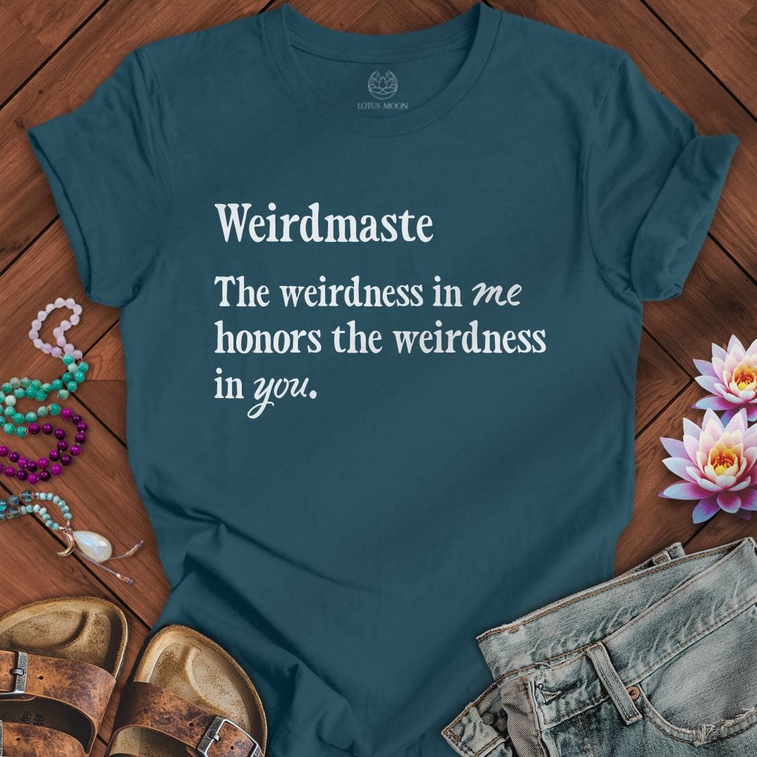 Weirdmaste Tee Deep Teal