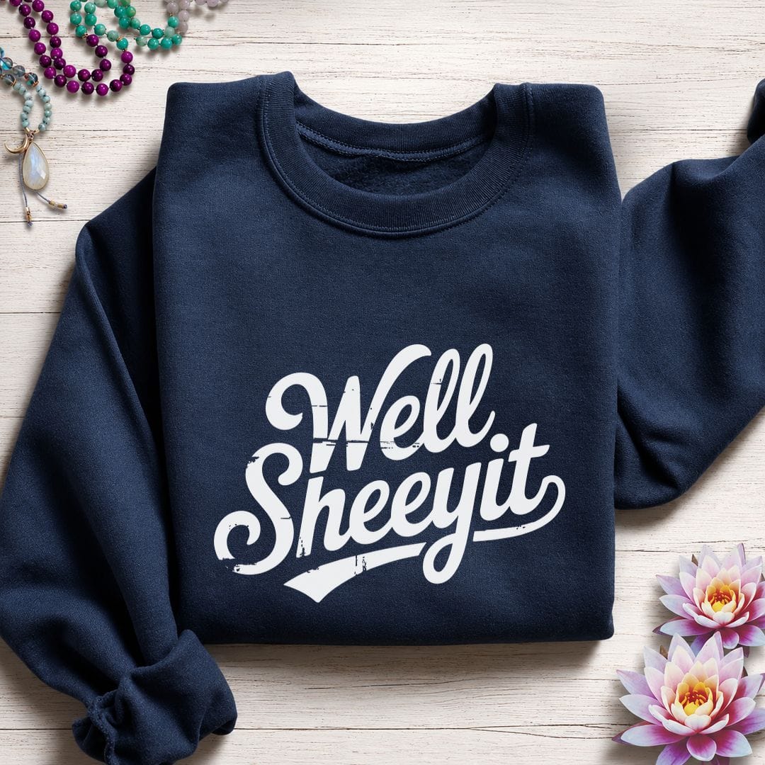Well Sheeyit Sweatshirt Navy