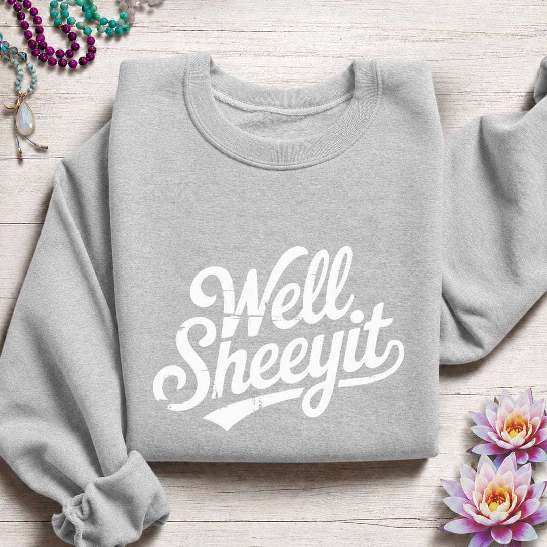 Well Sheeyit Sweatshirt Sport Grey