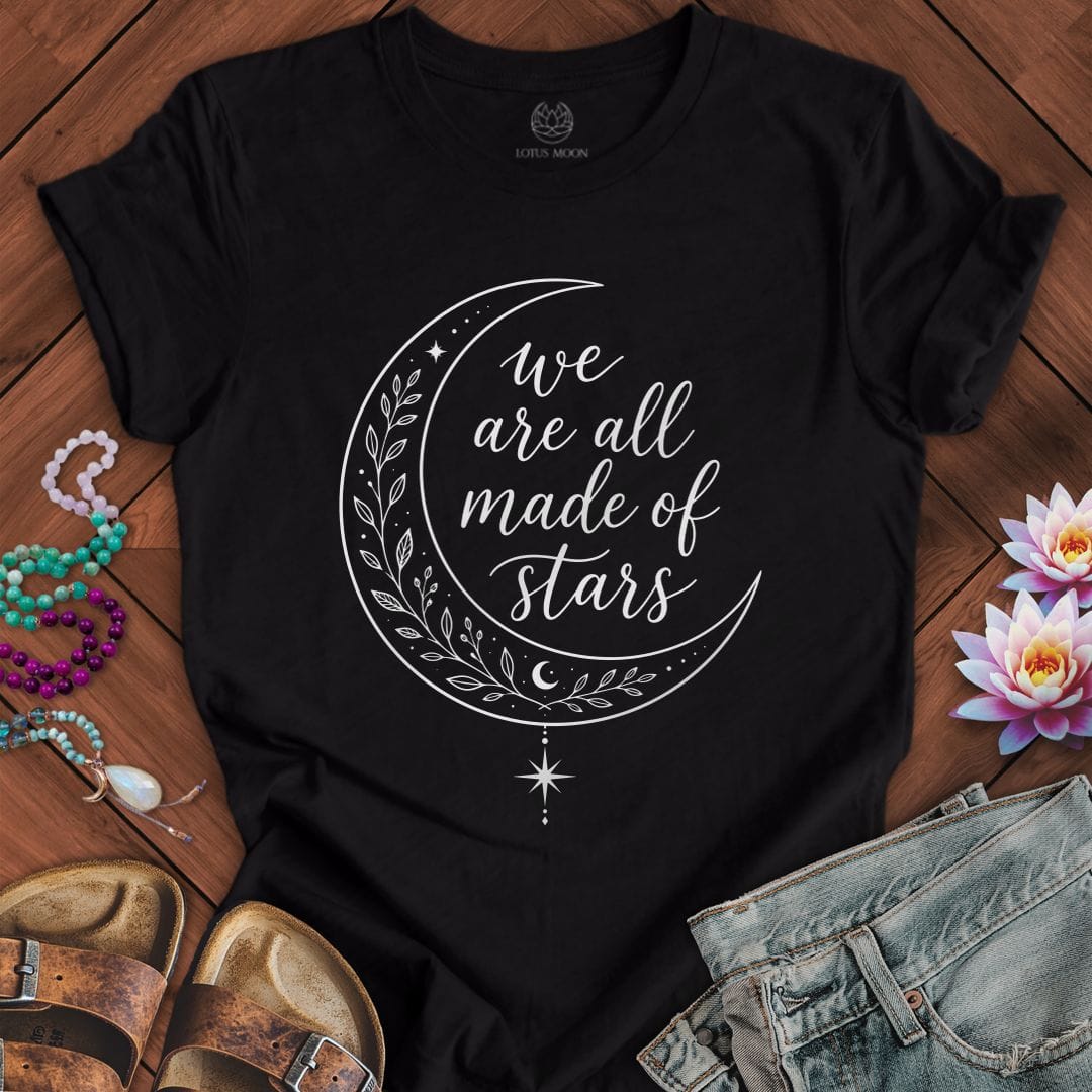Printify T-Shirt What We're Made Of Tee Black / S