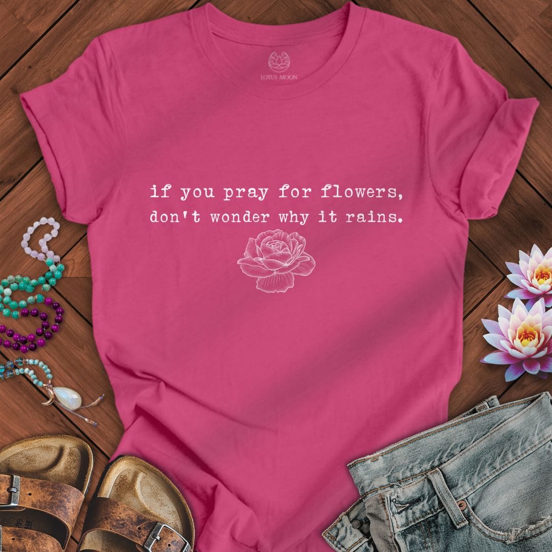 Printify T-Shirt Why It Rains Tee Berry / S
