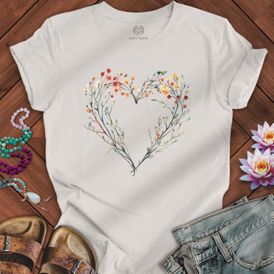 Wild Heart Tee Vintage White