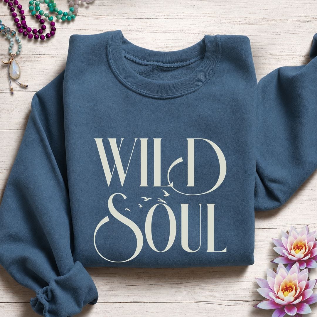 Printify Sweatshirt Wild Soul Sweatshirt S / Indigo Blue