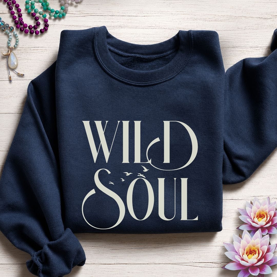 Printify Sweatshirt Wild Soul Sweatshirt S / Navy