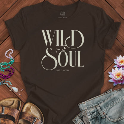 Wild Soul Tee Brown