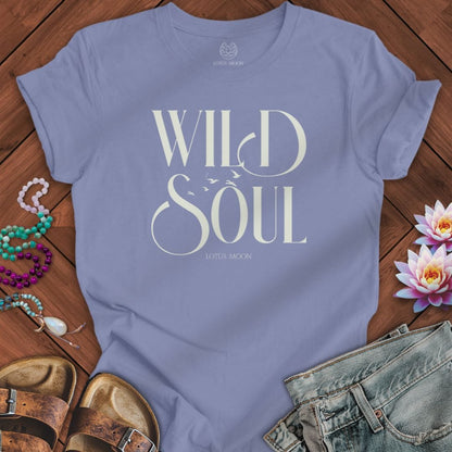 Wild Soul Tee Lavender Blue