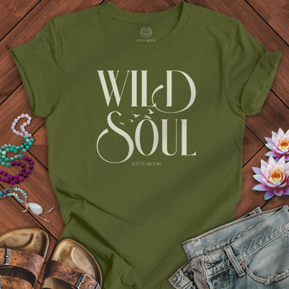 Wild Soul Tee Olive