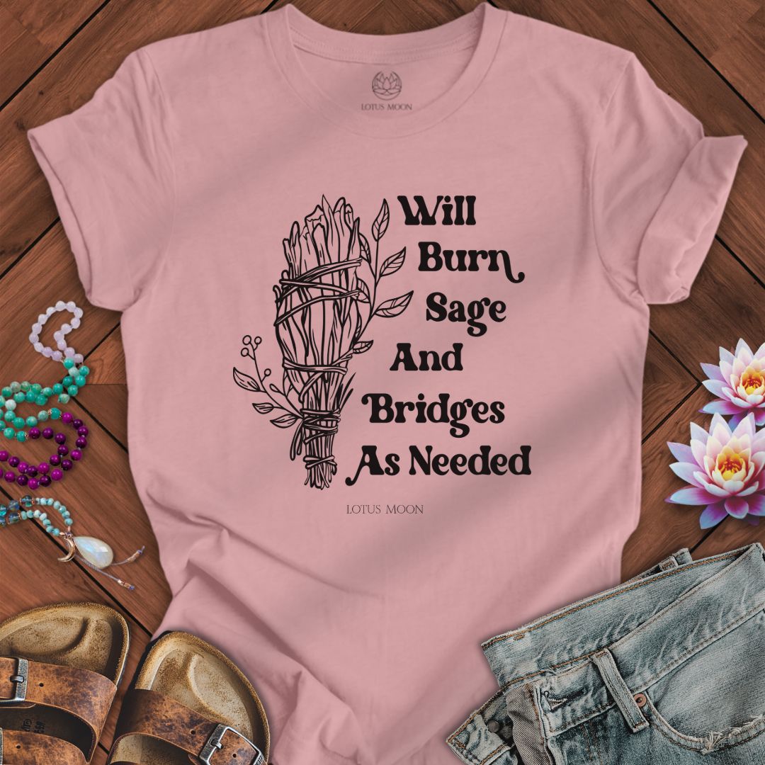 Will Burn Sage Tee Orchid