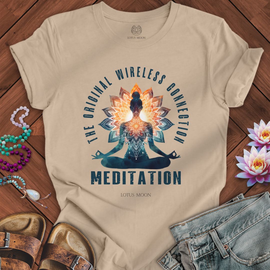 Wireless Connection Tee Tan