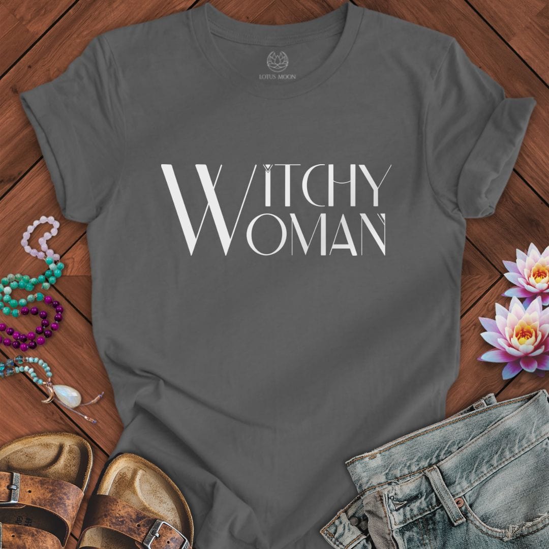 Witchy Woman Tee Asphalt