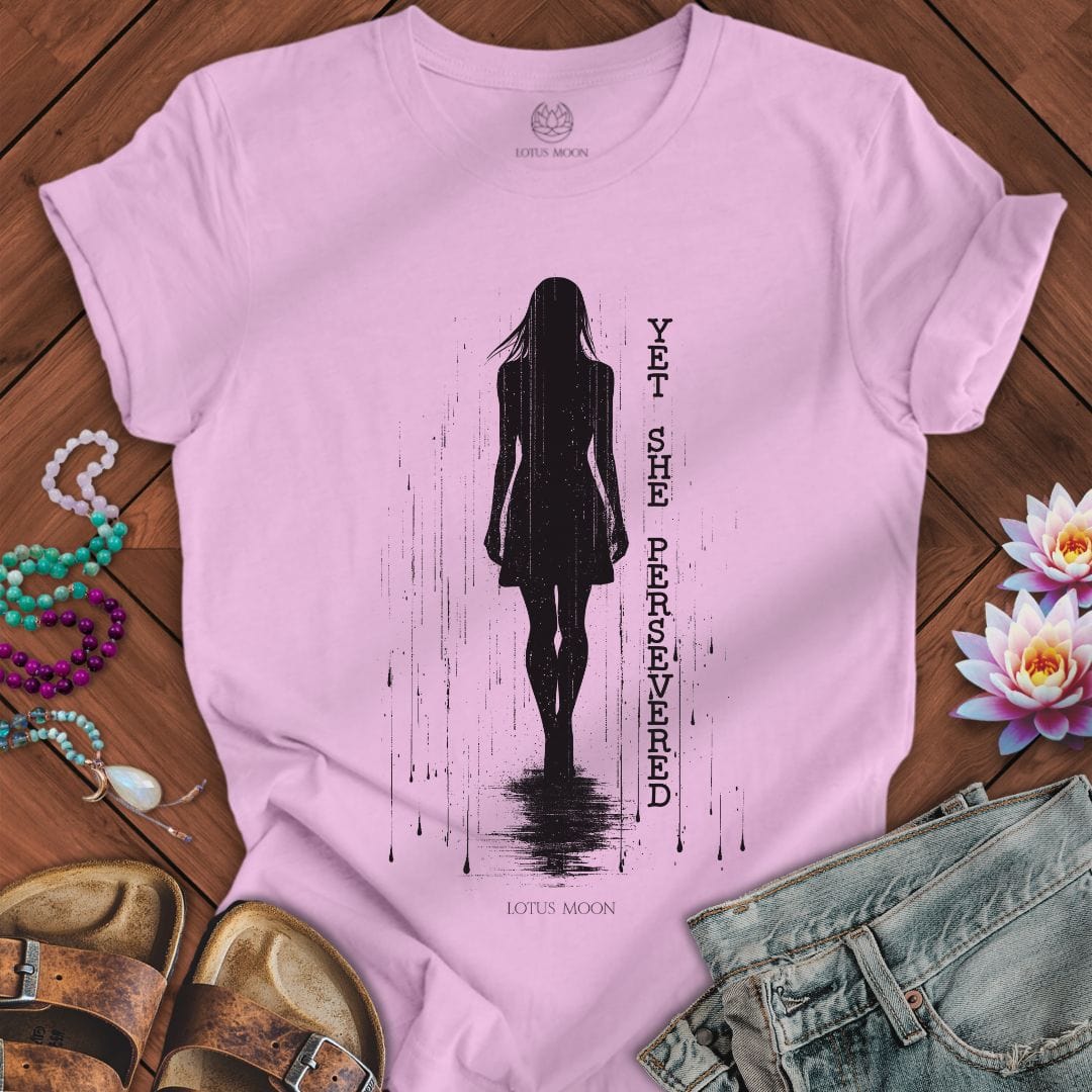 Yet She Persevered Tee Lilac