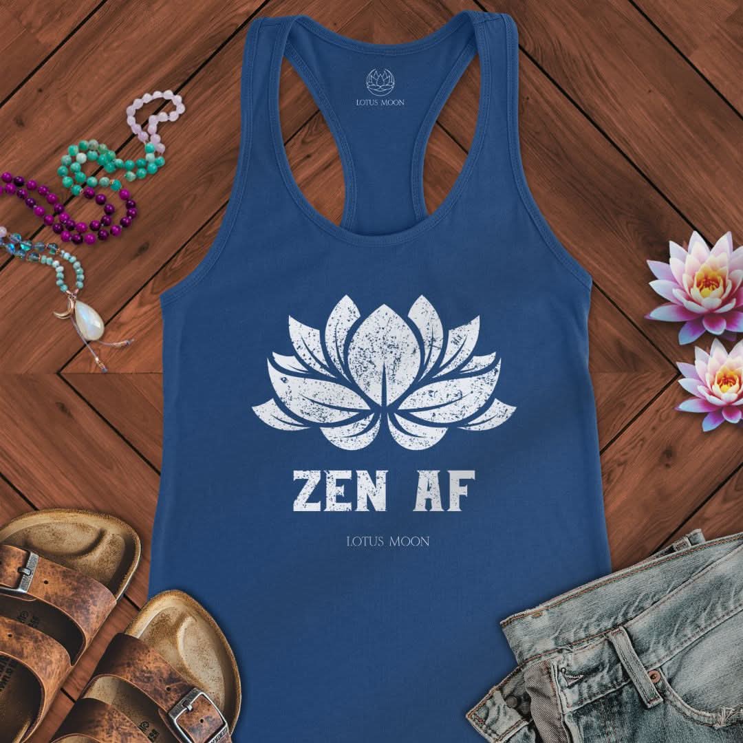 Zen AF Lotus Tank Solid Royal