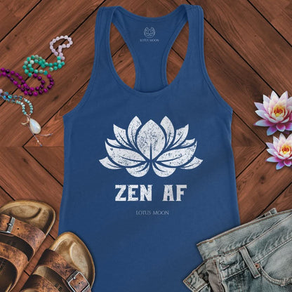 Zen AF Lotus Tank Solid Royal