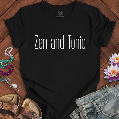 Zen And Tonic Tee Black Heather