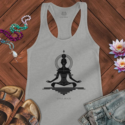 Zen Balance Tank Heather Grey