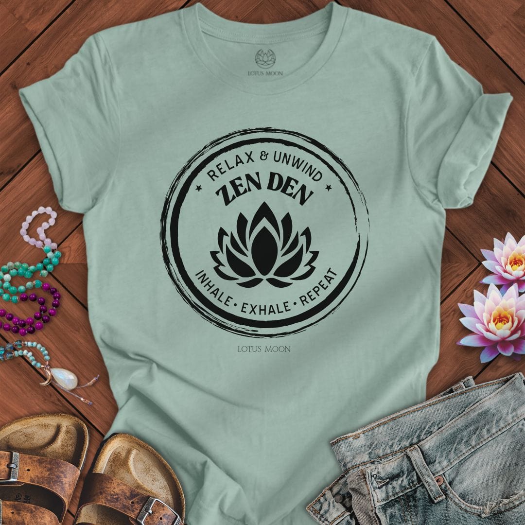Zen Den Tee Dusty Blue
